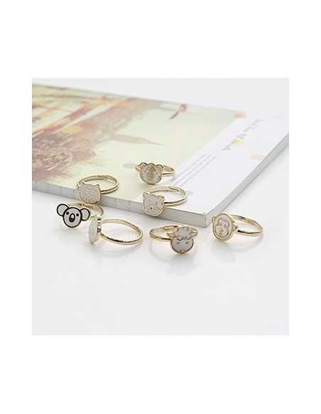 [TT22] Teentop Animal Stamps Ring