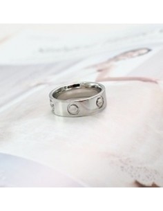 [TV31] JYJ Jejung Junsu Style Modern Simple Ring