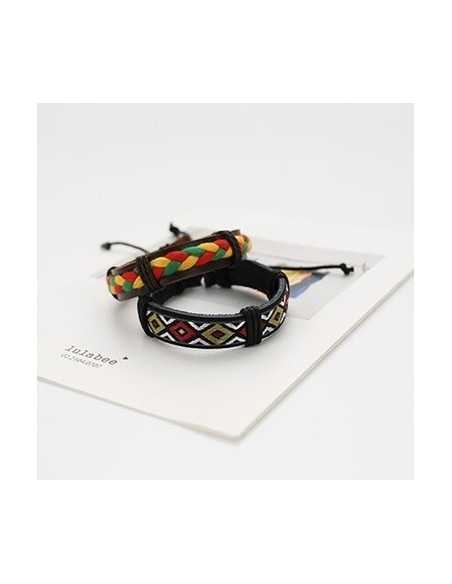 [VX20] VIXX Leather Pattern Bracelet