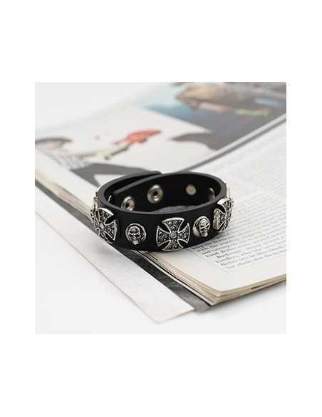 [VX29] VIXX Skull & Cross Bracelet