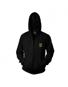 JUN JIN 2015 ASIA TOUR "REAL" In Seoul Official Goods : Logo Rhinestone Black Hoodie