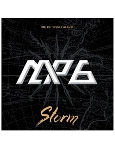 M.A.P6 - 1st Single Album STORM  CD + Poster