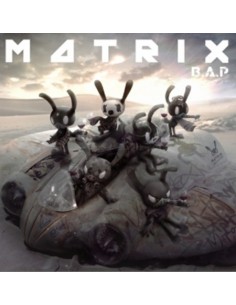 B.A.P 4th Mini Album - MATRIX CD + Poster (Normal Version)