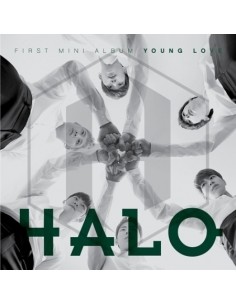 HALO 1st mini album - Young Love CD  + Poster