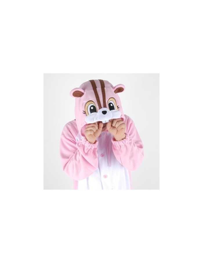 [PJB214] Animal Pajamas - Pink Squirrel