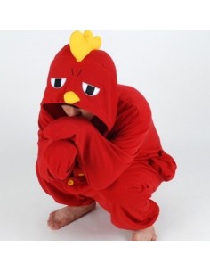 [PJB221] Animal Pajamas - Red Chicken