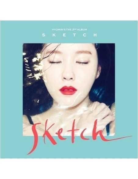 [Nomal Version] HYOMIN 2nd Mini Album - SKETCH CD + Poster