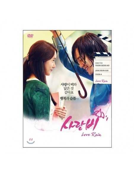 DRAMA LOVE RAIN DVD SET - 9DISCs + Photobook + Script (Episode.1)