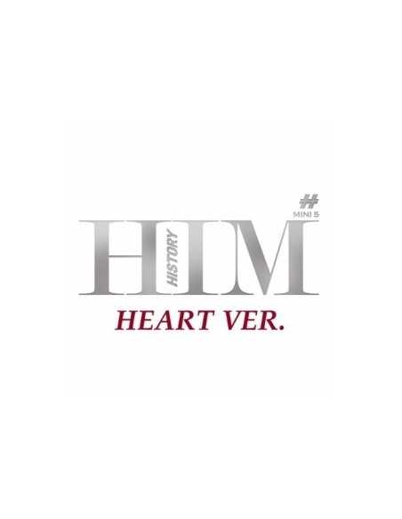 History 5th Mini Album - HIM CD + Poster (HEART Ver.)