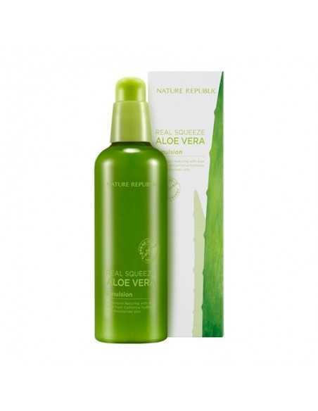 [ Nature Republic ] Real Squeeze Aloe Vera Emulsion 125ml
