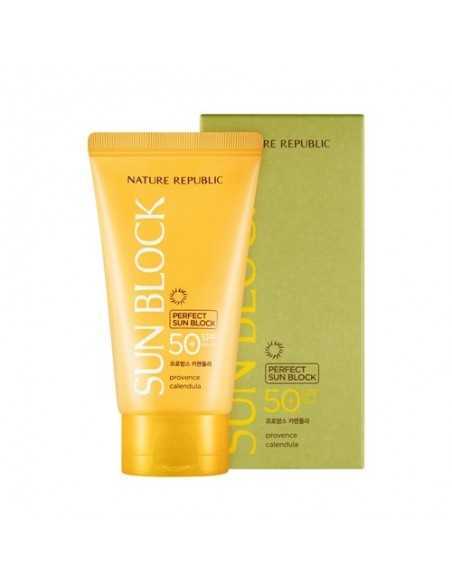 [ Nature Republic ] Provence Calendula Perfect Sun Block SPF50+/PA+++ 150ml