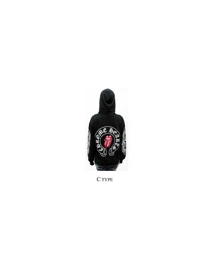 [H16] Chorme hatz Style  Hoodie Zip-up Hood T-shirts -C Type