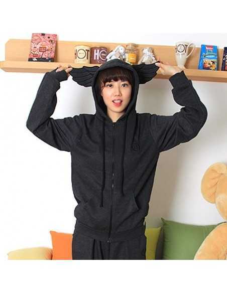 [H14] Angel Wing Hoodie Training Wear - Top Long Vol.3