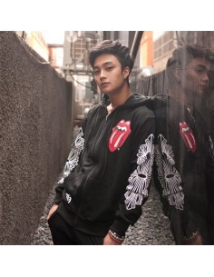 [H16] Chorme hatz Style  Hoodie Zip-up Hood T-shirts -C Type