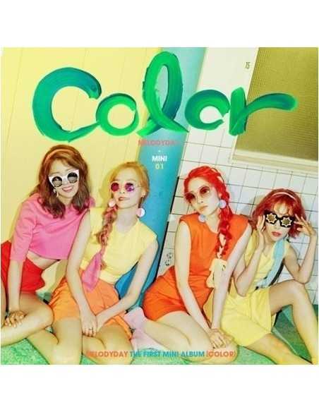 MELODYDAY 1st Mini Album - COLOR CD + Poster