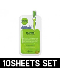 [ MEDI HEAL ] TEATREE HEALING Solution Essential Mask pack 10sheets SET
