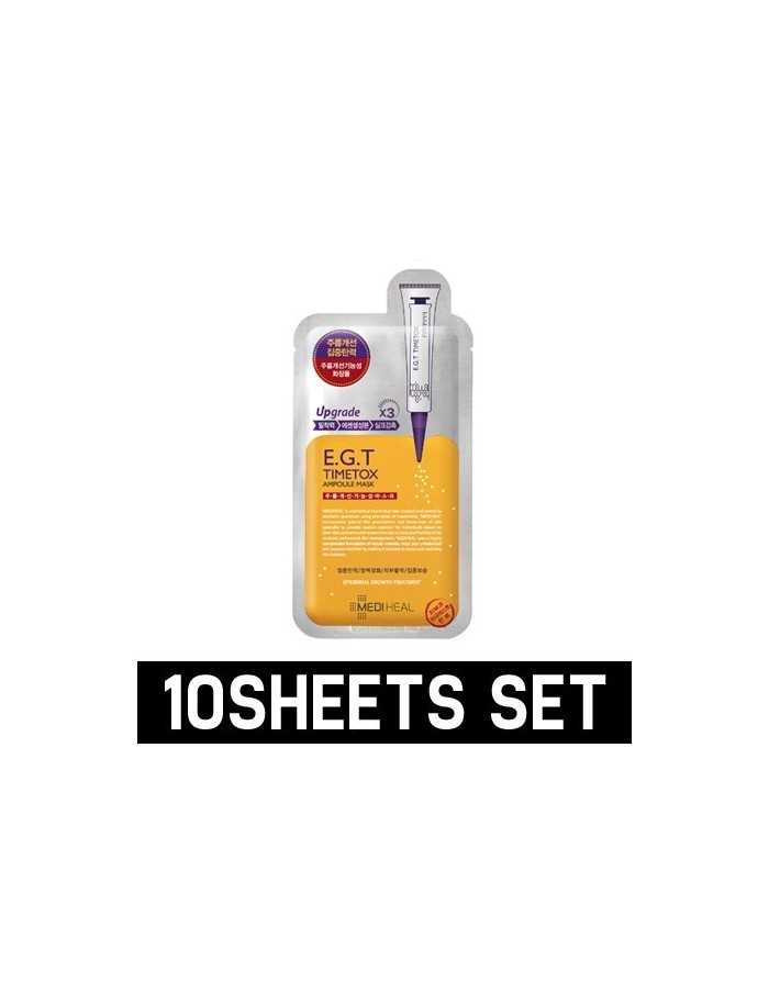[ MEDI HEAL ] EGT TIMETOX Ampoule Mask pack 10sheets SET
