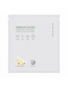 [Nature Republic] Premium Silver Steam Foil Mask Sheet 30g