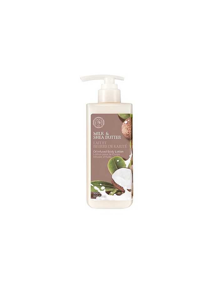 [Thefaceshop] Milk&Shea butter Body Oil Lotion 300ml