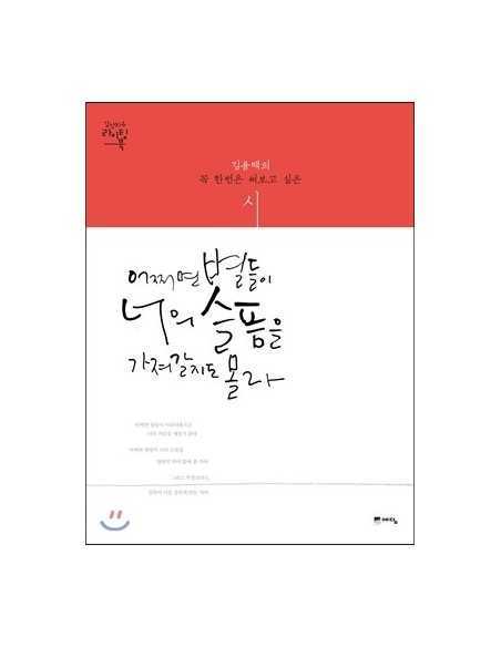 [Book] Caligraphy Writing Book - 어쩌면 별들이 너의 슬픔을 가져갈지도 몰라
