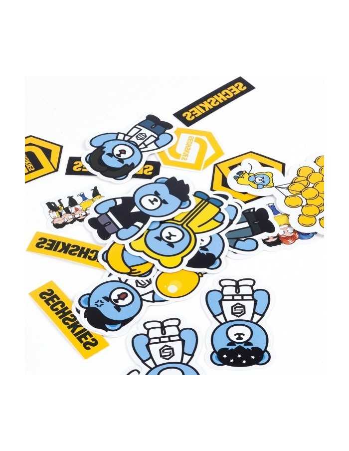 SECHSKIES X KRUNK STICKER SET