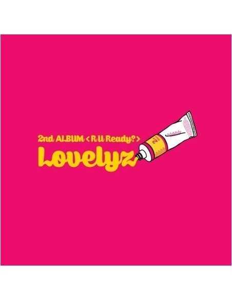 LOVELYZ 2nd Album - R U READY CD + Poster