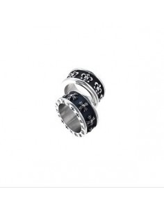 [BB74] Bigbang GD style Black Peace Hearts Ring 2