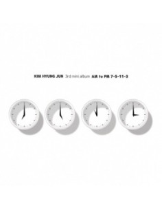 KIM HYUNG JUN Mini Album Repackage - AM TO PM “5-11-3” (2CD)