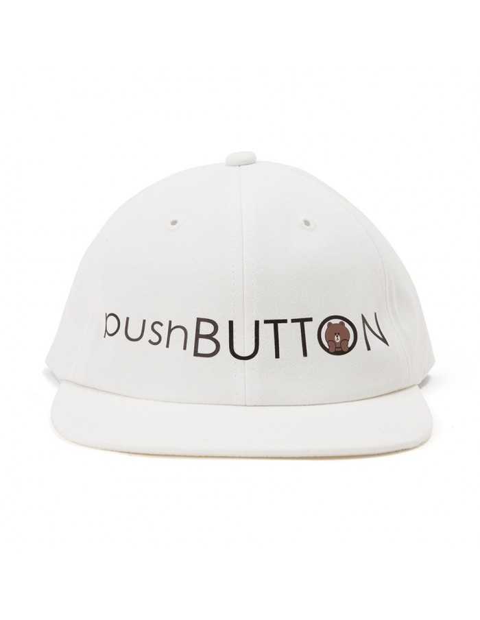 [LINE FRIENDS Goods] PLF White Ball Cap