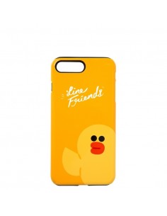 [LINE FRIENDS Goods] Orange Hello Sally iPhone7+ Glossy Case