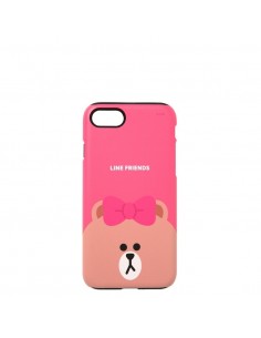 [LINE FRIENDS Goods] Hot Pink Choco iPhone7 Guardup Matt Case