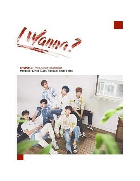 SNUPER 4th Mini Album - I WANNA? [B Ver. Backstage]