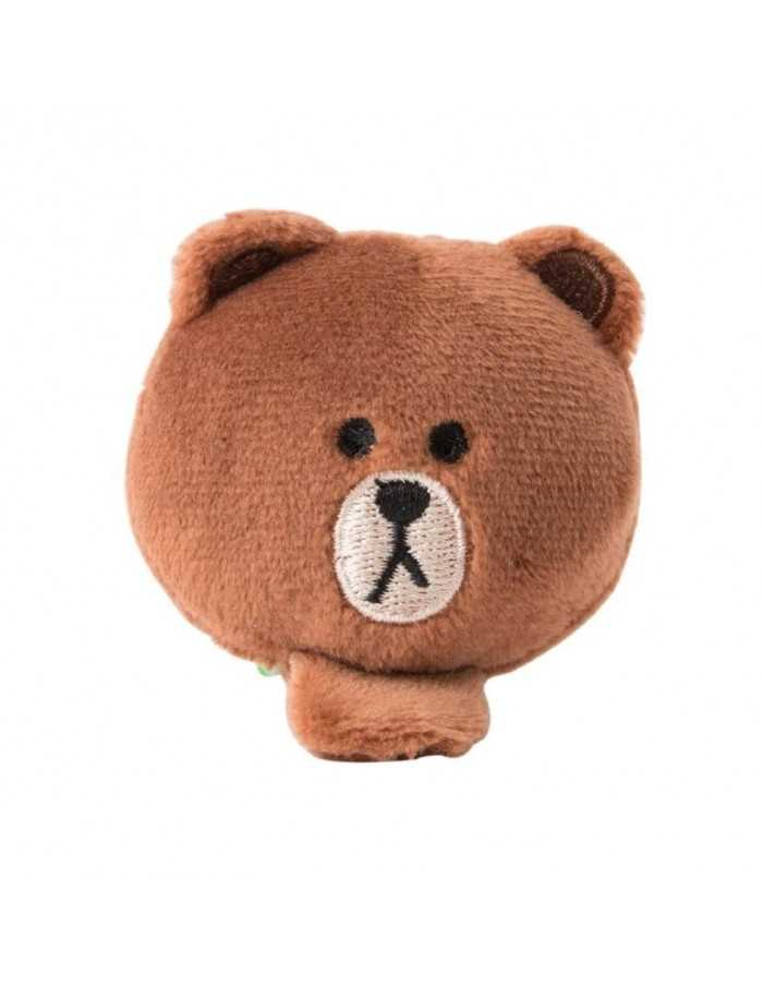 [LINE FRIENDS Goods] Brown Face Doll Hairpin