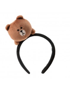 [LINE FRIENDS Goods] Brown Face Doll Hairband