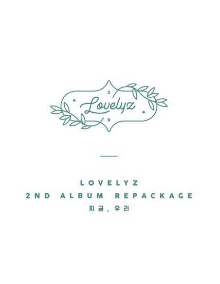 LOVELYZ 2nd Repackage Album - 지금, 우리 CD