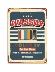 WASSUP 3rd Mini Album - COLOR TV CD