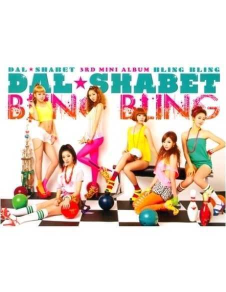 Dal Shabet Third Mini Album Bling Bling CD