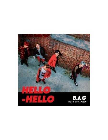 B.I.G 6th Single Album - HELLO HELLO CD + Poster