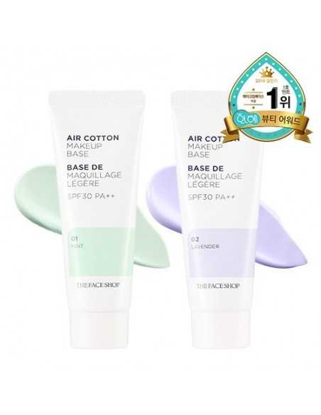 [Thefaceshop] Air Cotton Makeup Base SPF30 PA++ 40g (2Colors)