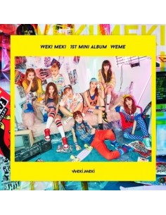 WEKI MIKI 1st Mini Album - WEME CD + Poster