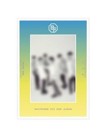 BOYFRIEND 5th Mini Album - NEVER END (Day Ver) CD + Poster