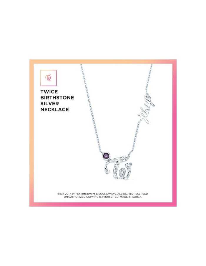 TWICE Birthstone Silver Necklace [Limited Edition]