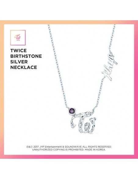 TWICE Birthstone Silver Necklace [Limited Edition]