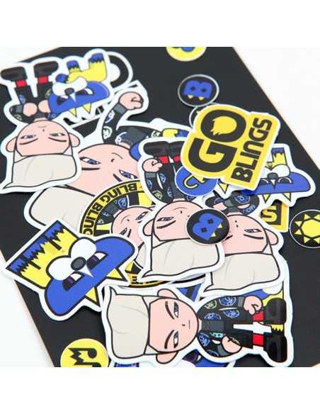 TAEYANG GO BLINGS Sticker SET - 2017 WORLD TOUR WHITE NIGHT in SEOUL