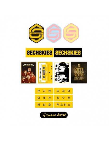 SECHSKIES IRON ON PATCHES & TRANSFERS : SECHSKIES THE 20TH ANNIVERSARY Concert Goods