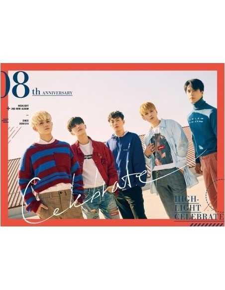 HIGHLIGHT 2nd Mini Album - CELEBRATE (B VER.) CD + Poster HIGHLIGHT 2nd Mini Album - CELEBRATE (B VER.) CD + Poster