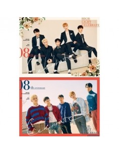 [SET] HIGHLIGHT 2nd Mini Album - CELEBRATE (A +B VER.) 2CDs + 2 Different Posters
