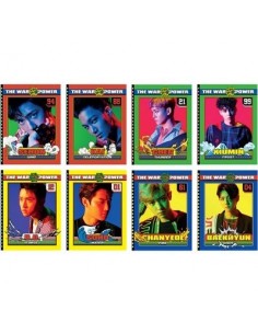 EXO Spring Note : THE WAR Ver (8Kinds)