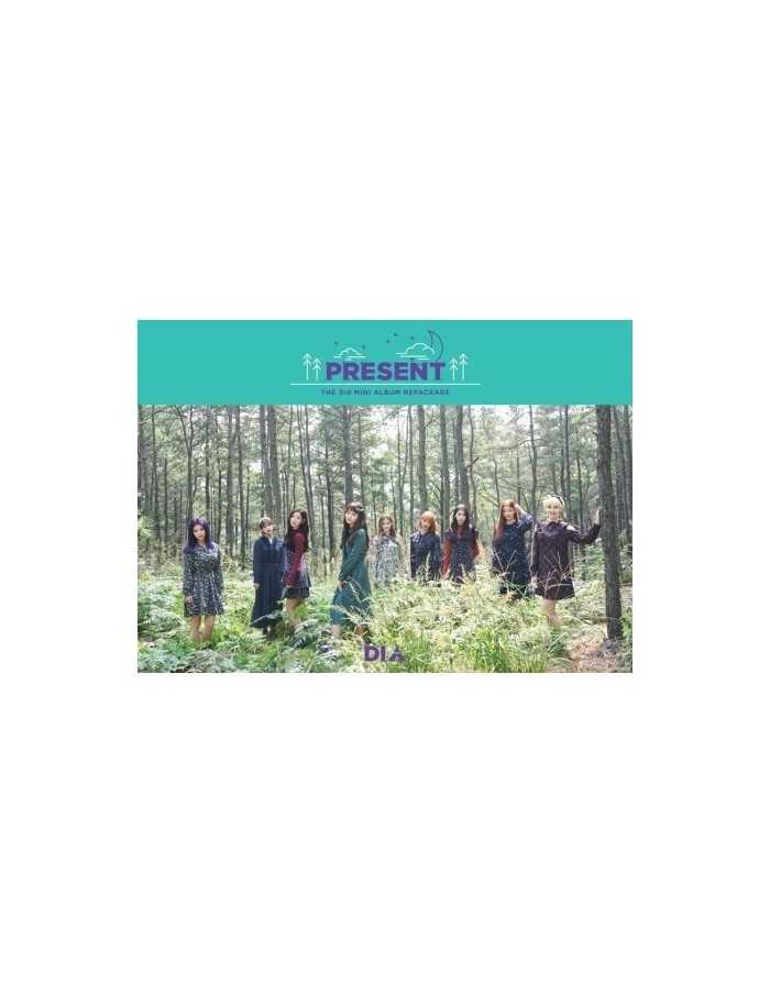 DIA 3rd Mini Album Repackage - PRESENT( Good Morning Ver) CD + Poster