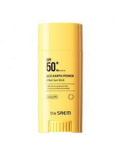 [the SAEM] Eco Earth Power Clear Sun Stick SPF50+ PA++++ 16g